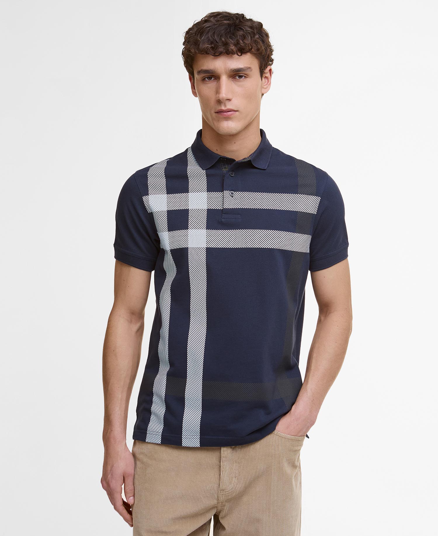 Рубашка-поло Barbour Blaine Tartan Short-Sleeved, темно-синий
Рубашка-поло Barbour Blaine Tartan Short-Sleeved, темно-синий