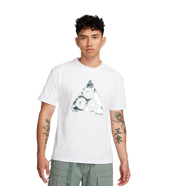 Футболка Nike ACG Logo T-shirt 'White Green', белый 
Футболка Nike ACG Logo T-shirt 'White Green', белый