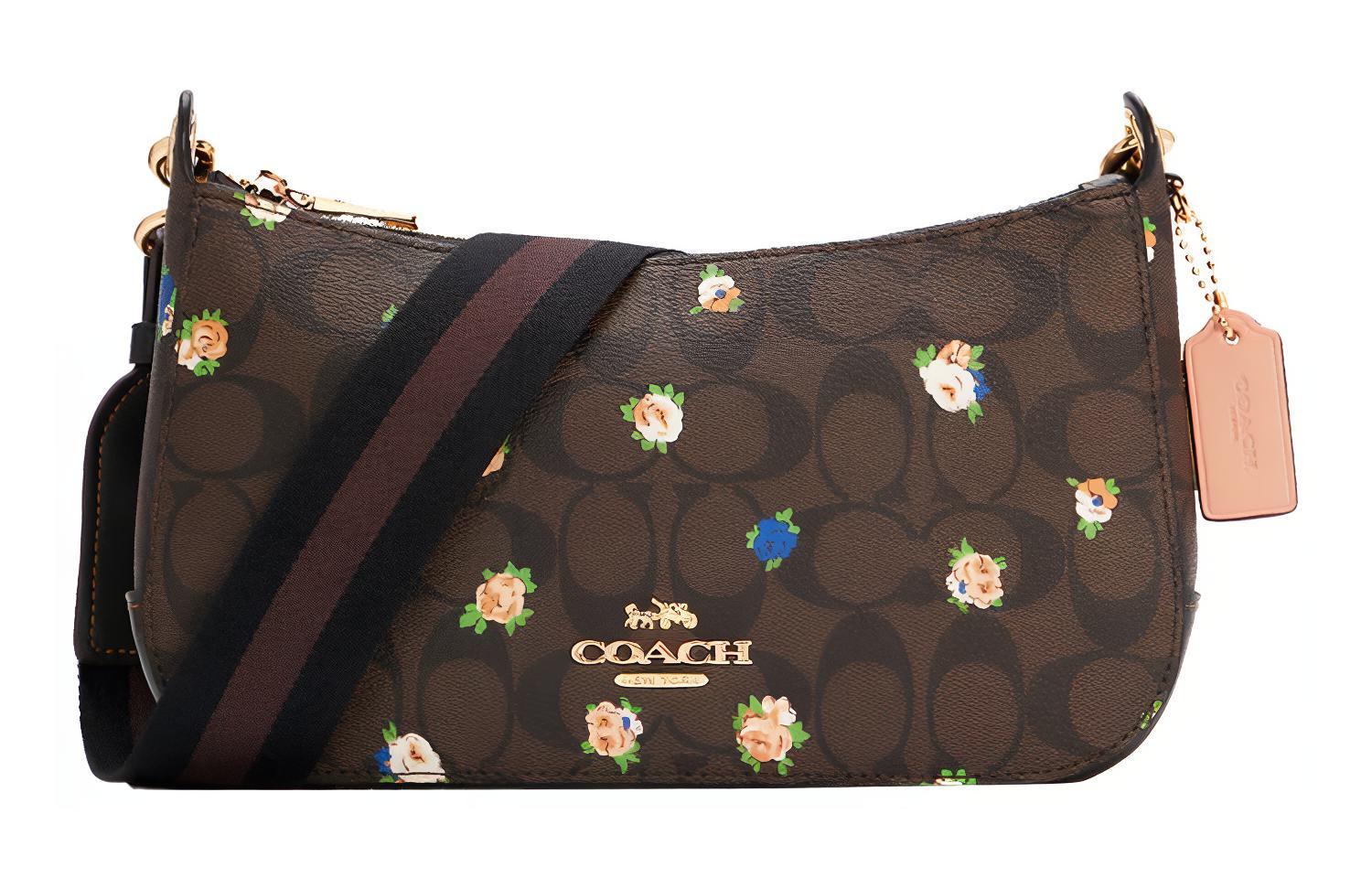 Кожаная сумка через плечо Jes Canvas, средний размер, женская, тёмно-коричневая COACH
Кожаная сумка через плечо Jes Canvas, средний размер, женская, тёмно-коричневая COACH