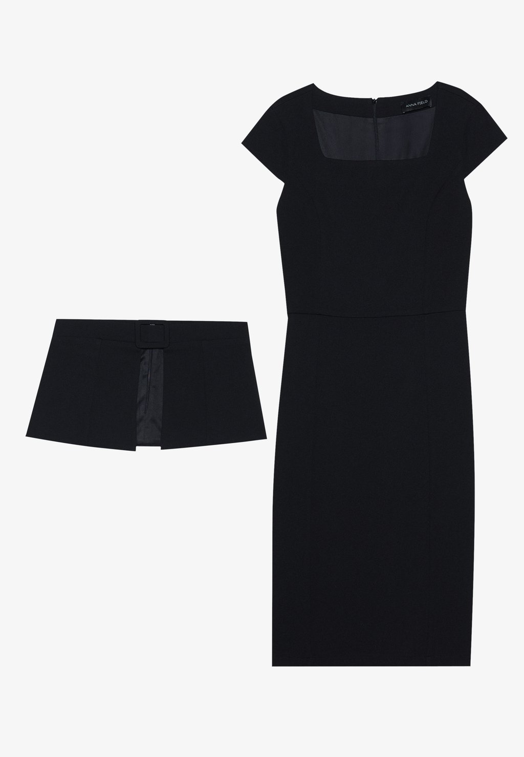 Платье-футляр Anna Field, черный
Платье-футляр Anna Field, черный