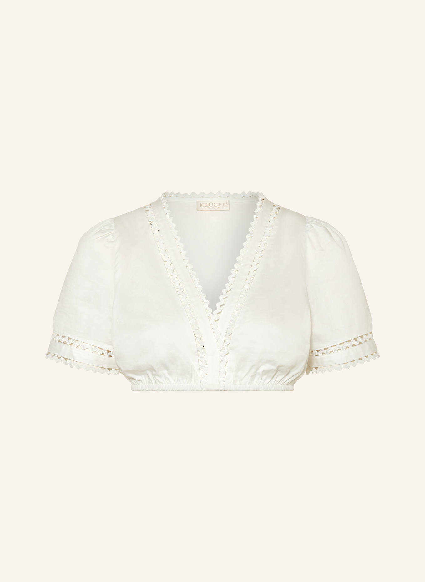 Блузка дирндль наира Krüger, экрю 
Блузка дирндль наира Krüger, экрю