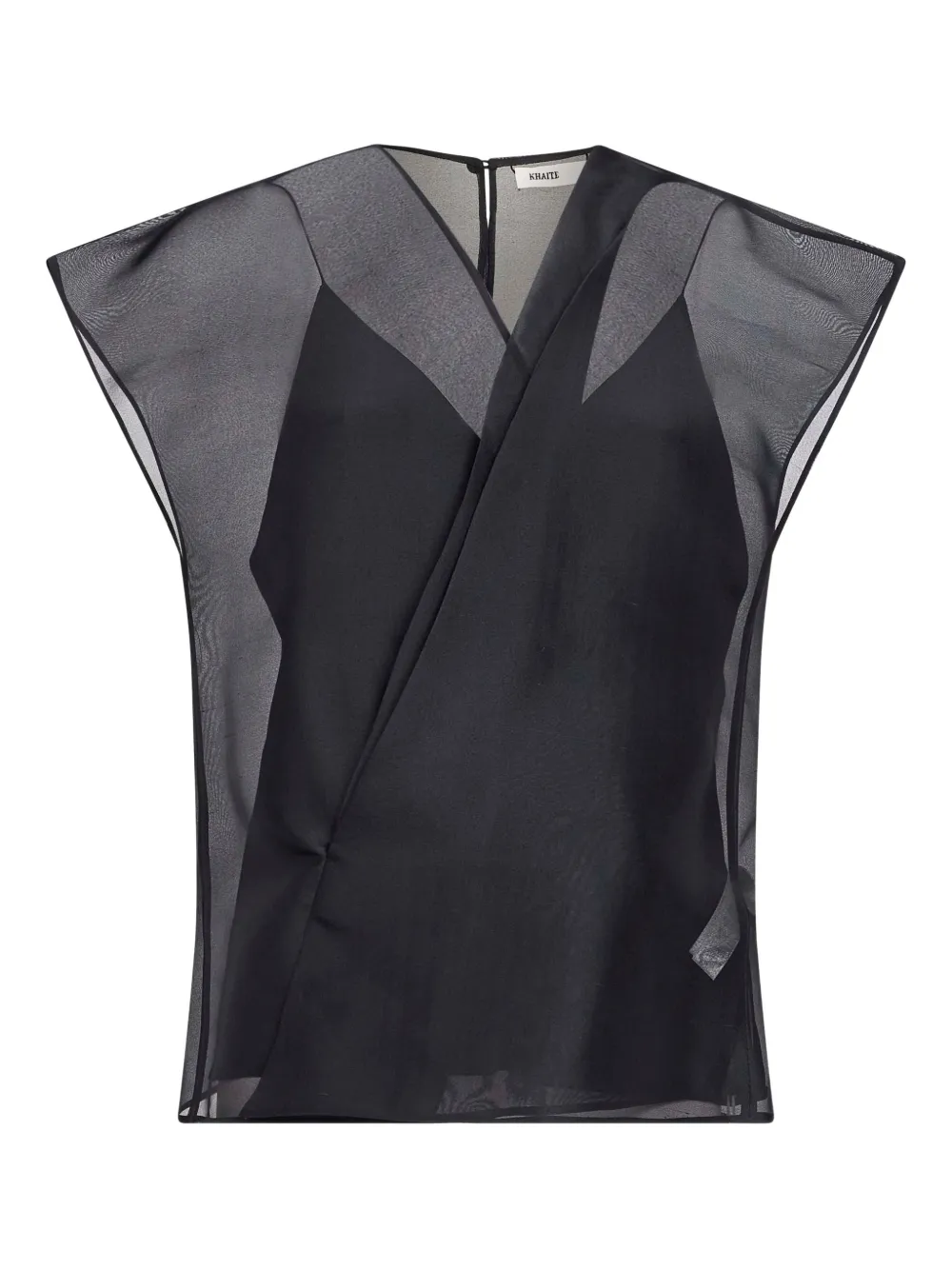 Блузка с короткими рукавами Khaite, черный
Блузка с короткими рукавами Khaite, черный