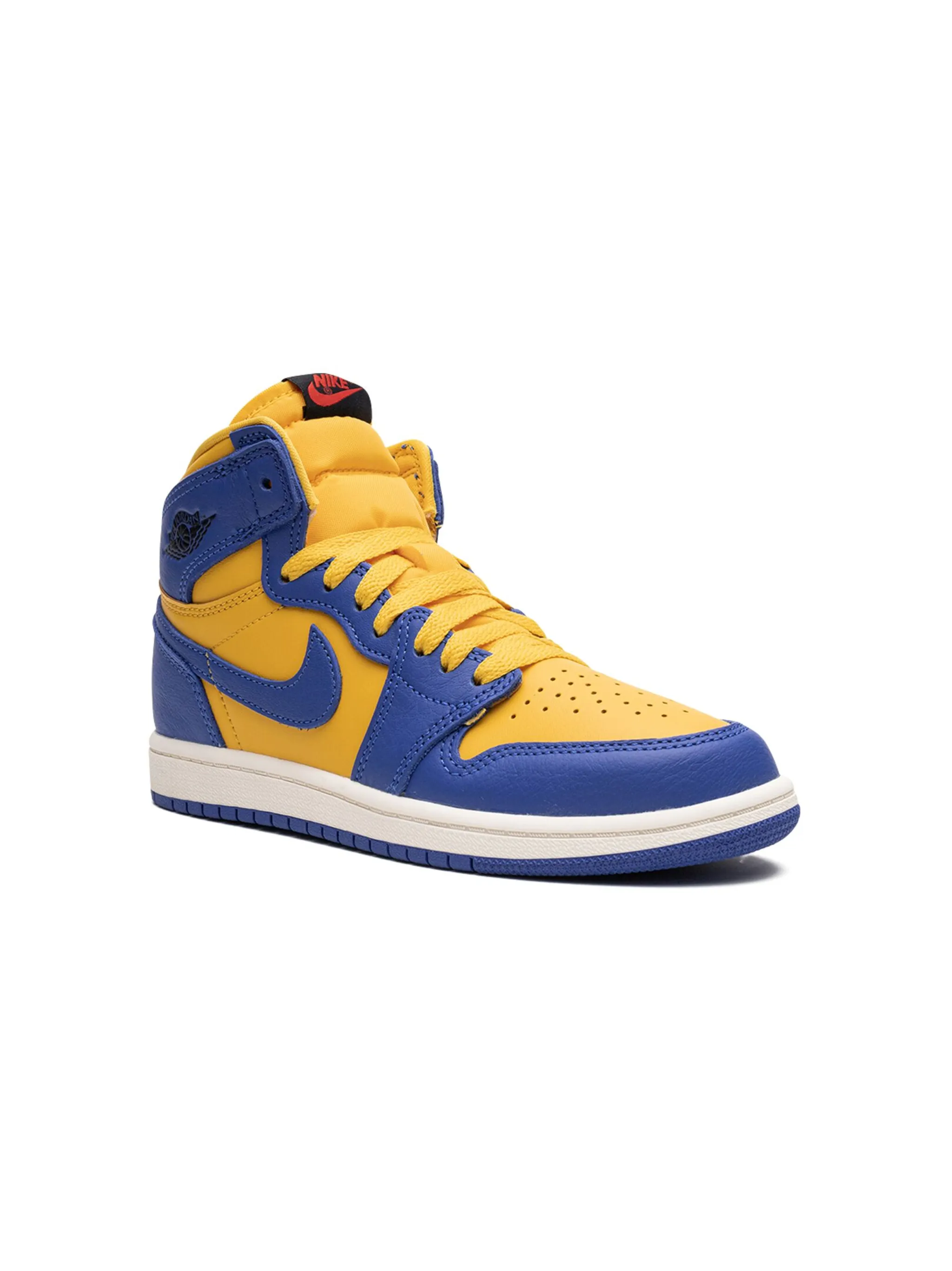 Кроссовки Air Jordan 1 Retro High OG Reverse Laney Jordan Kids, синий
Кроссовки Air Jordan 1 Retro High OG Reverse Laney Jordan Kids, синий