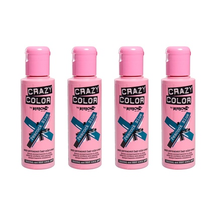 Полуперманентная краска для волос Crazy Color от Renbow, флаконы 100 мл с кисточкой для окрашивания — упаковка из 4 шт Crazy Color Hair Dye
Полуперманентная краска для волос Crazy Color от Renbow, флаконы 100 мл с кисточкой для окрашивания — упаковка из 4 шт Crazy Color Hair Dye