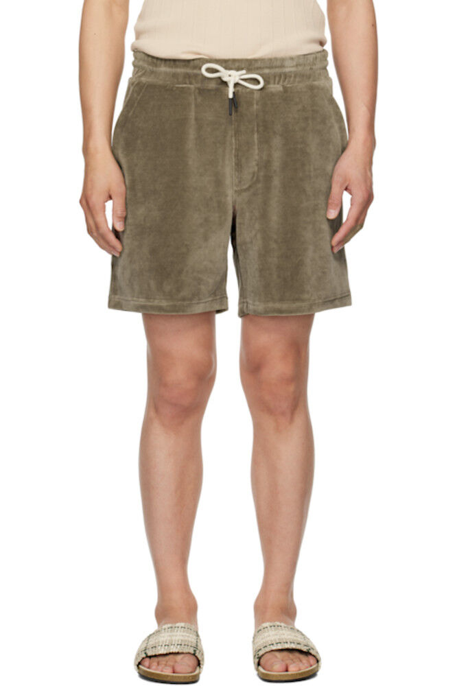 Шорты из велюра цвета тауп OAS
Шорты из велюра цвета тауп OAS