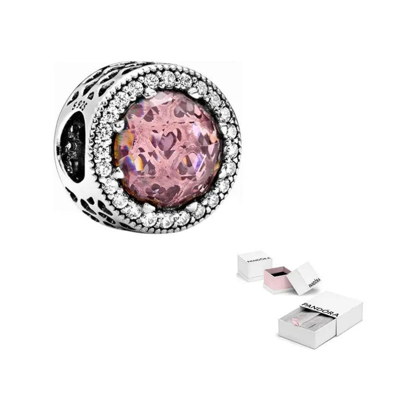 Pandora 925 Sterling Silver подвески для женщин темно-розовые
Pandora 925 Sterling Silver подвески для женщин темно-розовые