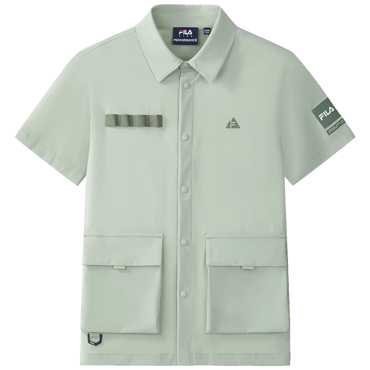 FILA KIDS Рубашка SS25 Extremely Gray Green Teenagers
FILA KIDS Рубашка SS25 Extremely Gray Green Teenagers