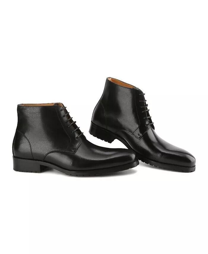 Мужские классические ботинки ручной работы из натуральной кожи на шнуровке Gino Vitale, черный
Мужские классические ботинки ручной работы из натуральной кожи на шнуровке Gino Vitale, черный