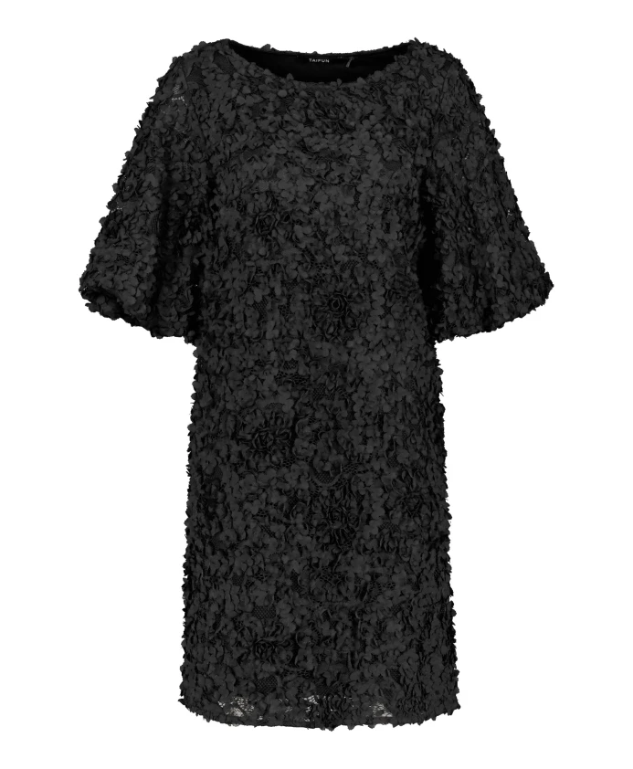 Платье с цветочным кружевом Taifun, черный
Платье с цветочным кружевом Taifun, черный