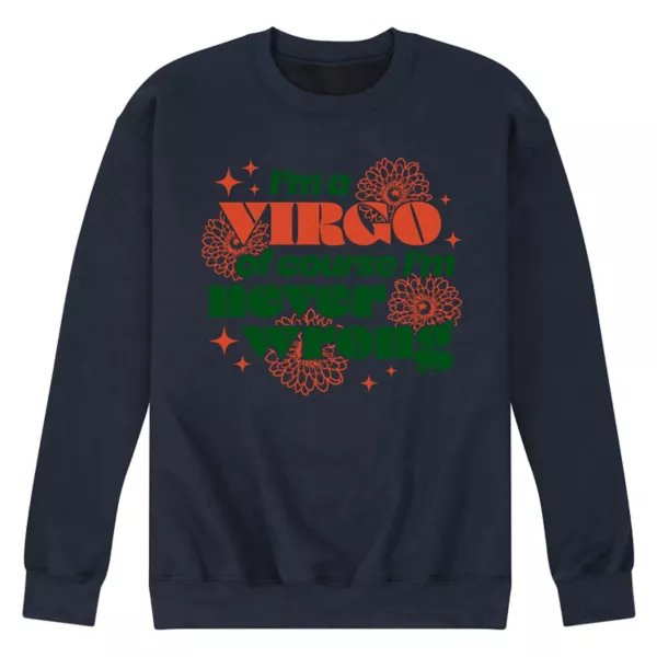 Мужская флисовая толстовка «Дева никогда не ошибается» Licensed Character, синий
Мужская флисовая толстовка «Дева никогда не ошибается» Licensed Character, синий