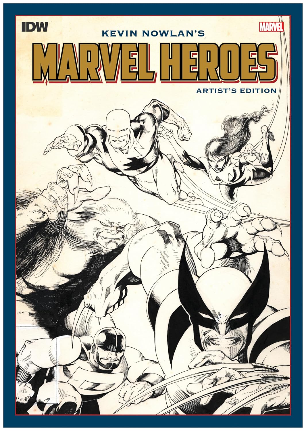 Kevin Nowlan's Marvel Heroes Artist's Edition (IDW Artist's Editions)
Kevin Nowlan's Marvel Heroes Artist's Edition (IDW Artist's Editions)