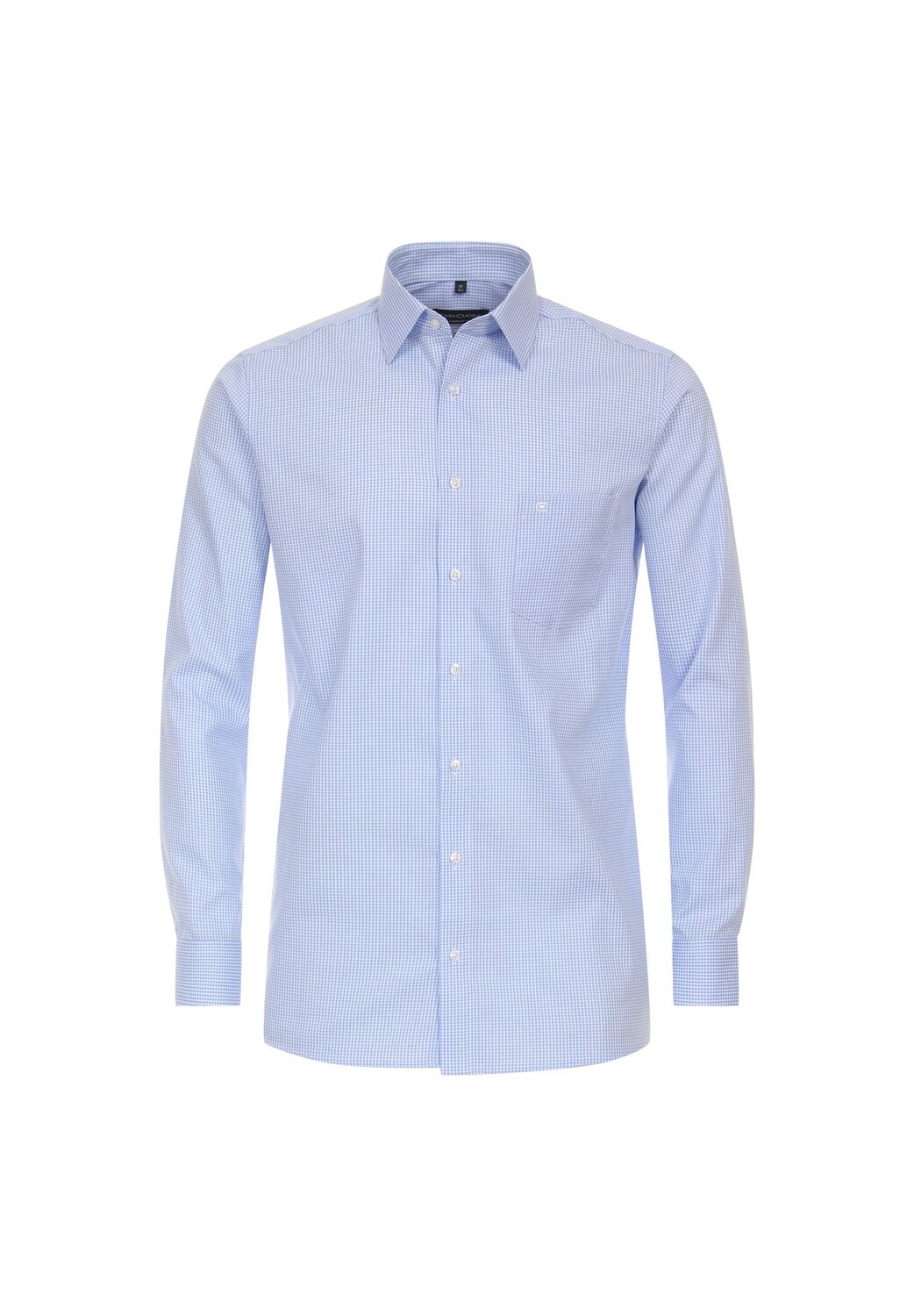 Мужская деловая рубашка в клетку комфортного кроя CASAMODA, светло-синий
Мужская деловая рубашка в клетку комфортного кроя CASAMODA, светло-синий