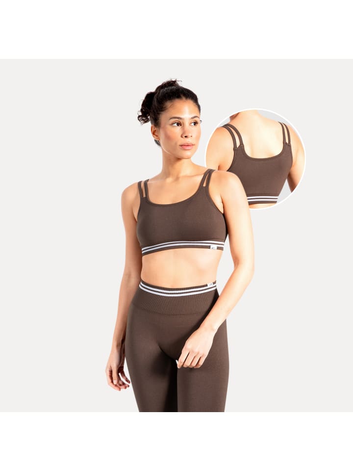 SMILODOX Спортивный бюстгальтер Miriel темно-коричневого цвета
SMILODOX Спортивный бюстгальтер Miriel темно-коричневого цвета