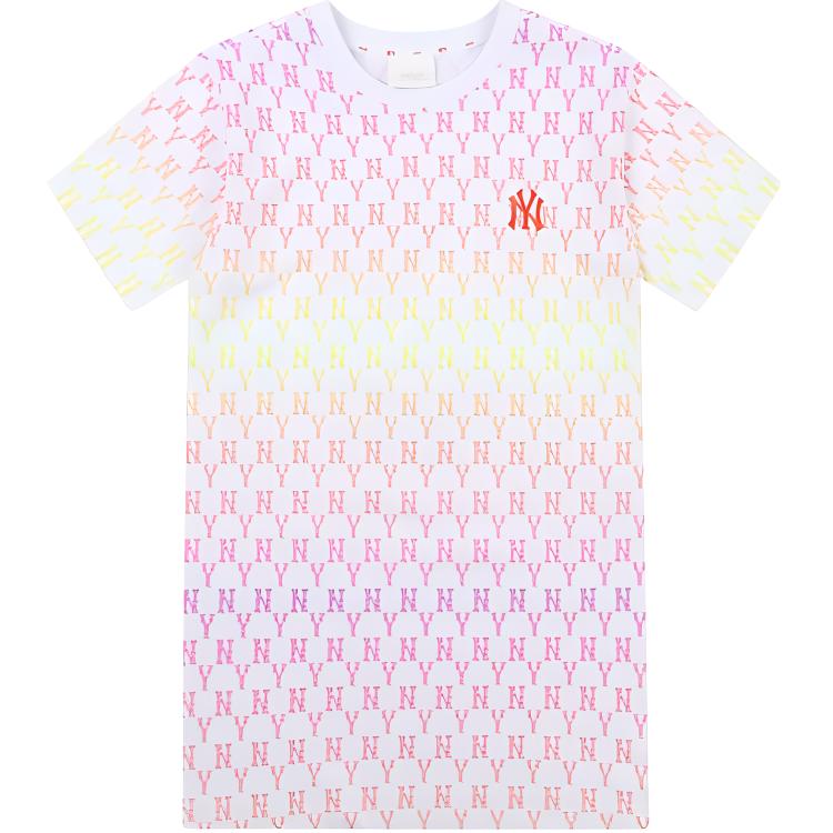 Женское белое короткое платье с коротким рукавом MLB
Женское белое короткое платье с коротким рукавом MLB