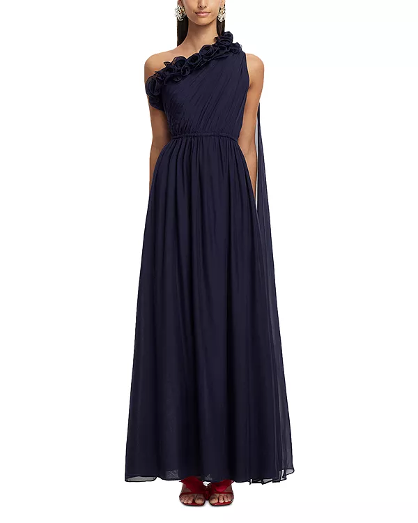 Платье-Макси Дженни на одно плечо Leo Lin, синий
Платье-Макси Дженни на одно плечо Leo Lin, синий