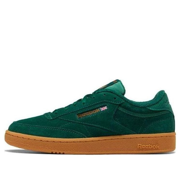 Кроссовки club c 85 'dark green' Reebok, зеленый 
Кроссовки club c 85 'dark green' Reebok, зеленый