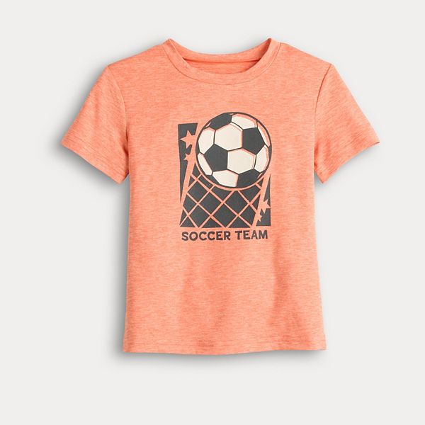 Детская футболка с коротким рукавом и принтом Jumping Beans, Orange Team Soccer
Детская футболка с коротким рукавом и принтом Jumping Beans, Orange Team Soccer