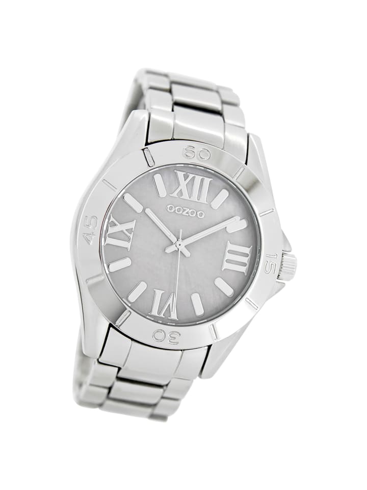 Аналоговые наручные часы Oozoo Vintage Series, серебристые, большие (примерно 41 мм)
Аналоговые наручные часы Oozoo Vintage Series, серебристые, большие (примерно 41 мм)