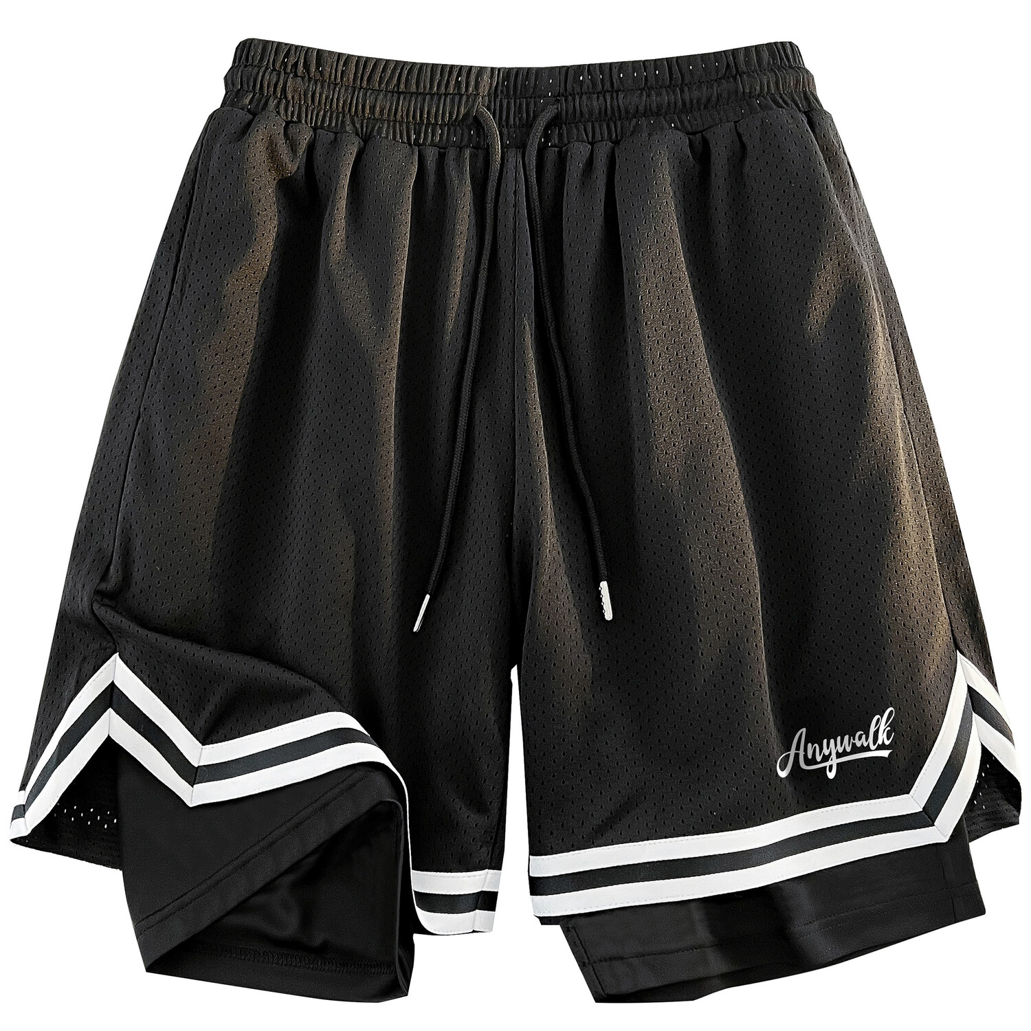 Баскетбольные шорты унисекс Anywalk, Черный
Баскетбольные шорты унисекс Anywalk, Черный