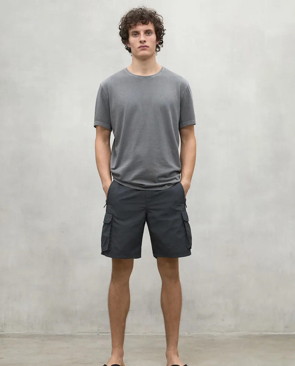 Мужские шорты-карго с застежкой на пуговицу и молнию Ecoalf, темно-серый
Мужские шорты-карго с застежкой на пуговицу и молнию Ecoalf, темно-серый