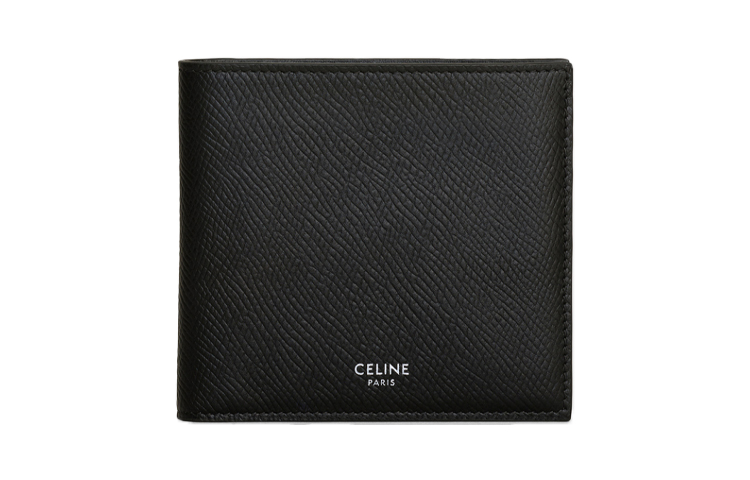 CELINE Кожаный кошелек из зернистой кожи для мужчин черный
CELINE Кожаный кошелек из зернистой кожи для мужчин черный
