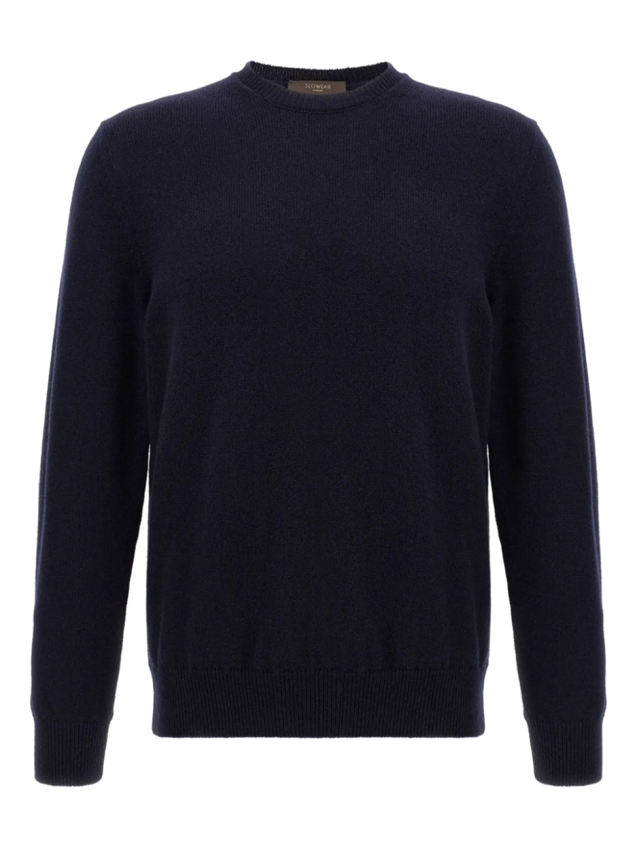 Шерстяной свитер Zanone с круглым вырезом, синий
Шерстяной свитер Zanone с круглым вырезом, синий