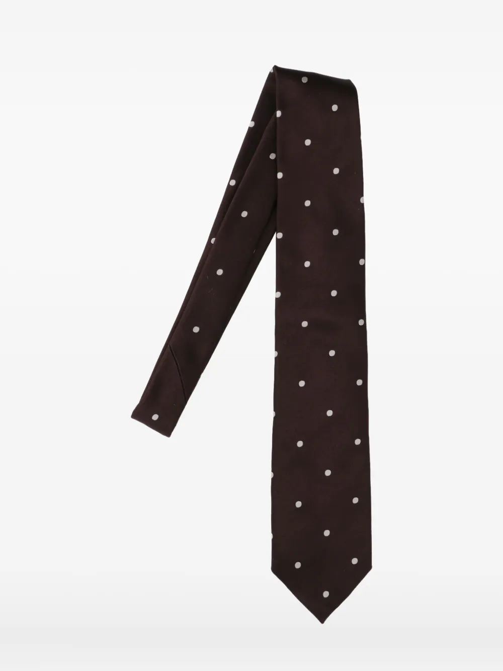 Шелковый галстук в горошек TOM FORD, коричневый
Шелковый галстук в горошек TOM FORD, коричневый