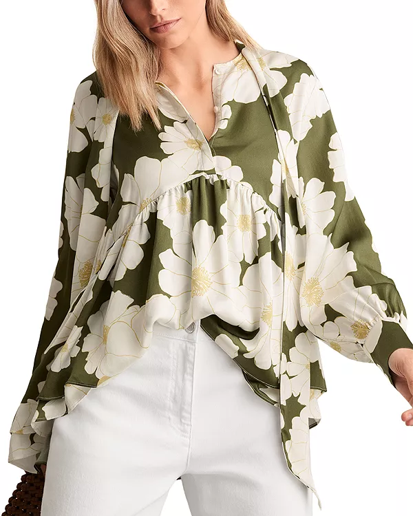 Расклешенный топ Delilah с цветочным принтом Reiss, белый
Расклешенный топ Delilah с цветочным принтом Reiss, белый