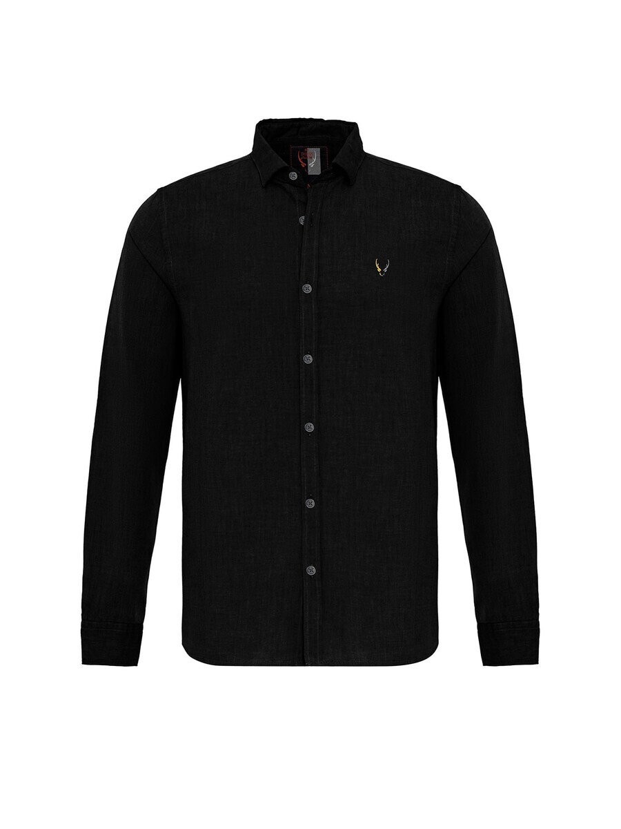 Рубашка By Diess Collection Regular fit Button Up, черный 
Рубашка By Diess Collection Regular fit Button Up, черный