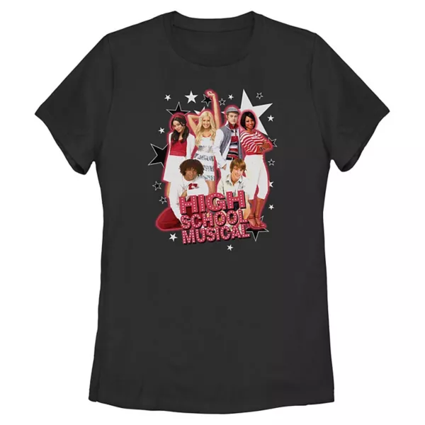 Футболка с графическим принтом в виде классических групповых поз для старшеклассников Disney, черный
Футболка с графическим принтом в виде классических групповых поз для старшеклассников Disney, черный