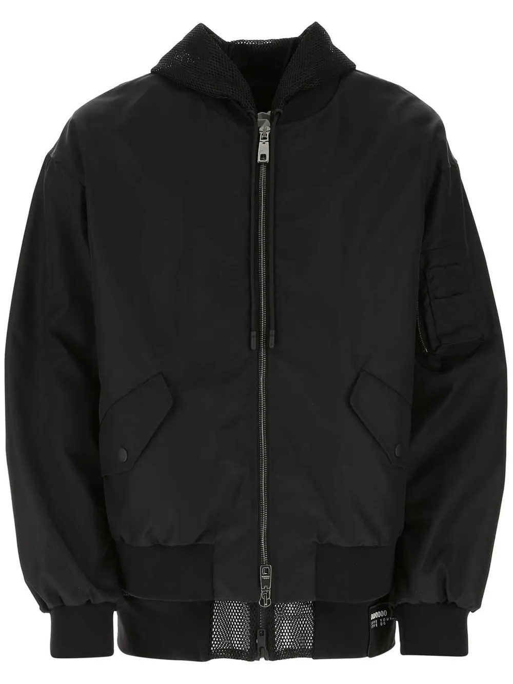 Бомбер с сетчатыми вставками DOLCE & GABBANA, черный
Бомбер с сетчатыми вставками DOLCE & GABBANA, черный