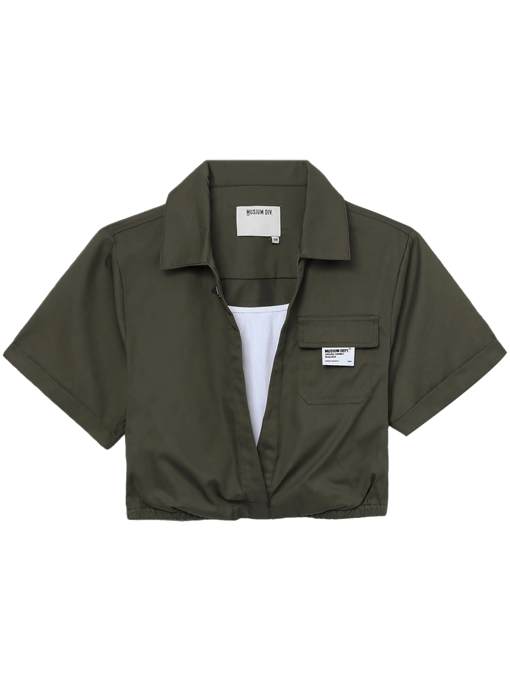 Топ с логотипом Musium Div., зеленый
Топ с логотипом Musium Div., зеленый