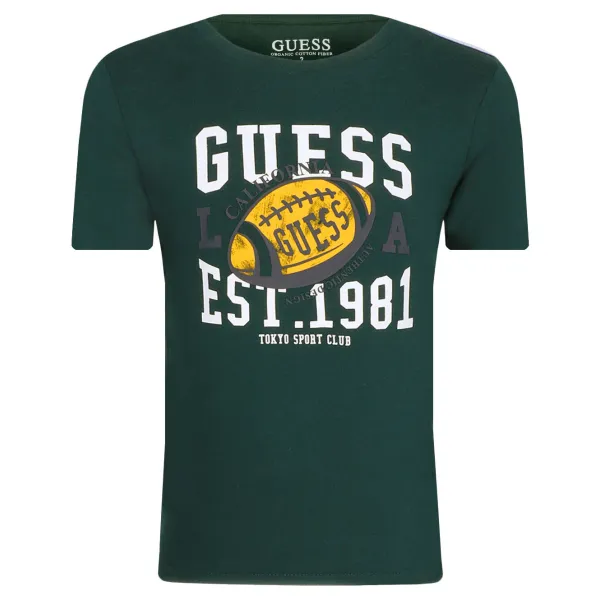 Футболка стандартного кроя Guess, зеленый
Футболка стандартного кроя Guess, зеленый