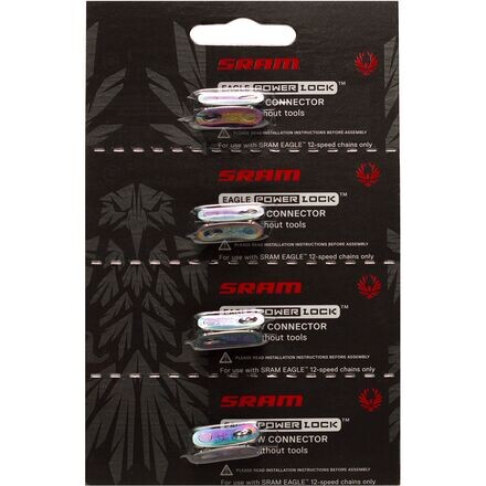 PowerLock Link для 12-скоростной цепи SRAM, цвет Oil Slick
PowerLock Link для 12-скоростной цепи SRAM, цвет Oil Slick