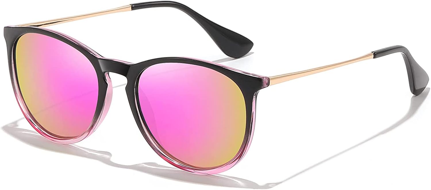 Поляризованные солнцезащитные очки CHBP для женщин и мужчин - модный винтажный классический ретро-стиль 2025 года с круглыми зеркальными линзами. Дизайнерский стиль, 1pack-black Pink Frame Pink Lens
Поляризованные солнцезащитные очки CHBP для женщин и мужчин - модный винтажный классический ретро-стиль 2025 года с круглыми зеркальными линзами. Дизайнерский стиль, 1pack-black Pink Frame Pink Lens