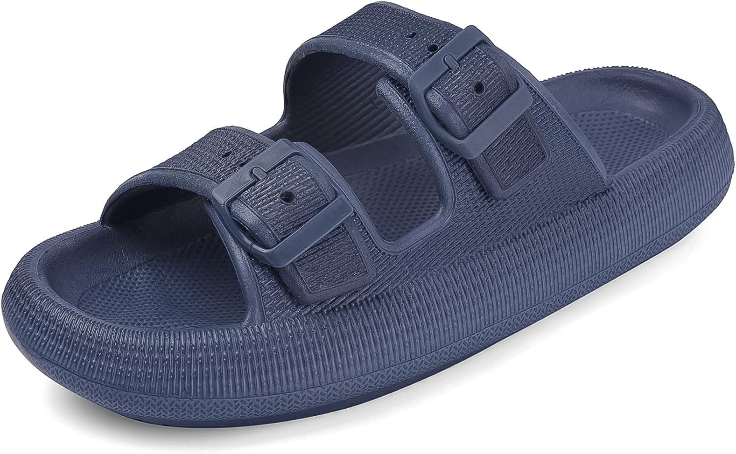 Сандалии VONMAY Comfort для женщин и мужчин, тапочки с подушкой, двойная пряжка, быстросохнущие, регулируемые шлепанцы с мягкой толстой подошвой из ЭВА, темно-синий
Сандалии VONMAY Comfort для женщин и мужчин, тапочки с подушкой, двойная пряжка, быстросохнущие, регулируемые шлепанцы с мягкой толстой подошвой из ЭВА, темно-синий