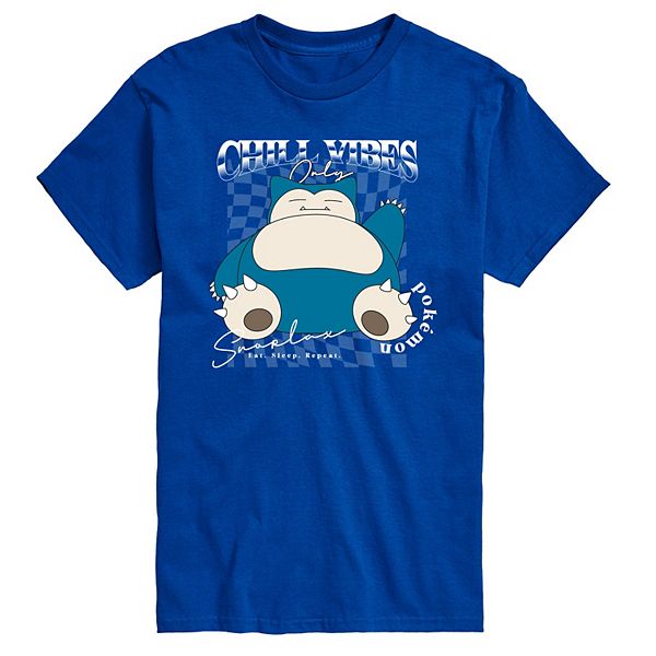 Футболка с принтом Men's Pokémon Snorlax chill vibes only Licensed Character, Royal Blue
Футболка с принтом Men's Pokémon Snorlax chill vibes only Licensed Character, Royal Blue