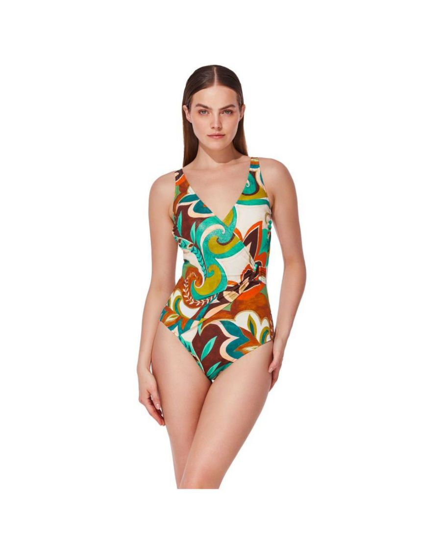 Женский слитный купальник Porto Surplice Gottex, Multi-brown
Женский слитный купальник Porto Surplice Gottex, Multi-brown