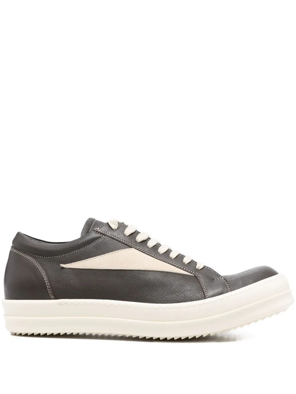 Кожаные кроссовки на шнуровке Rick Owens, серый
Кожаные кроссовки на шнуровке Rick Owens, серый