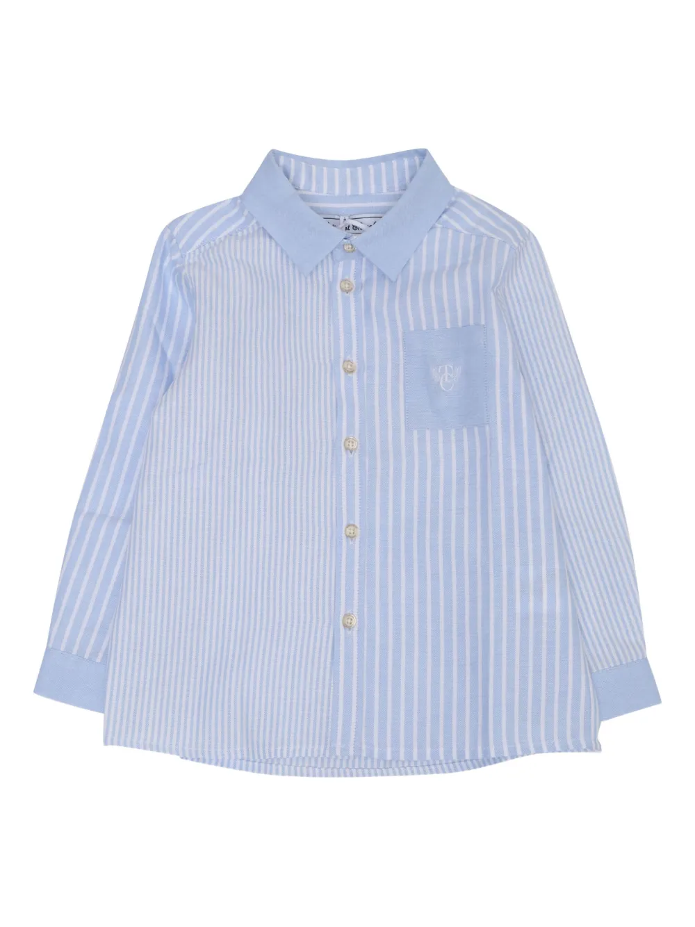 Рубашка с полосатыми вставками Tartine Et Chocolat, синий
Рубашка с полосатыми вставками Tartine Et Chocolat, синий