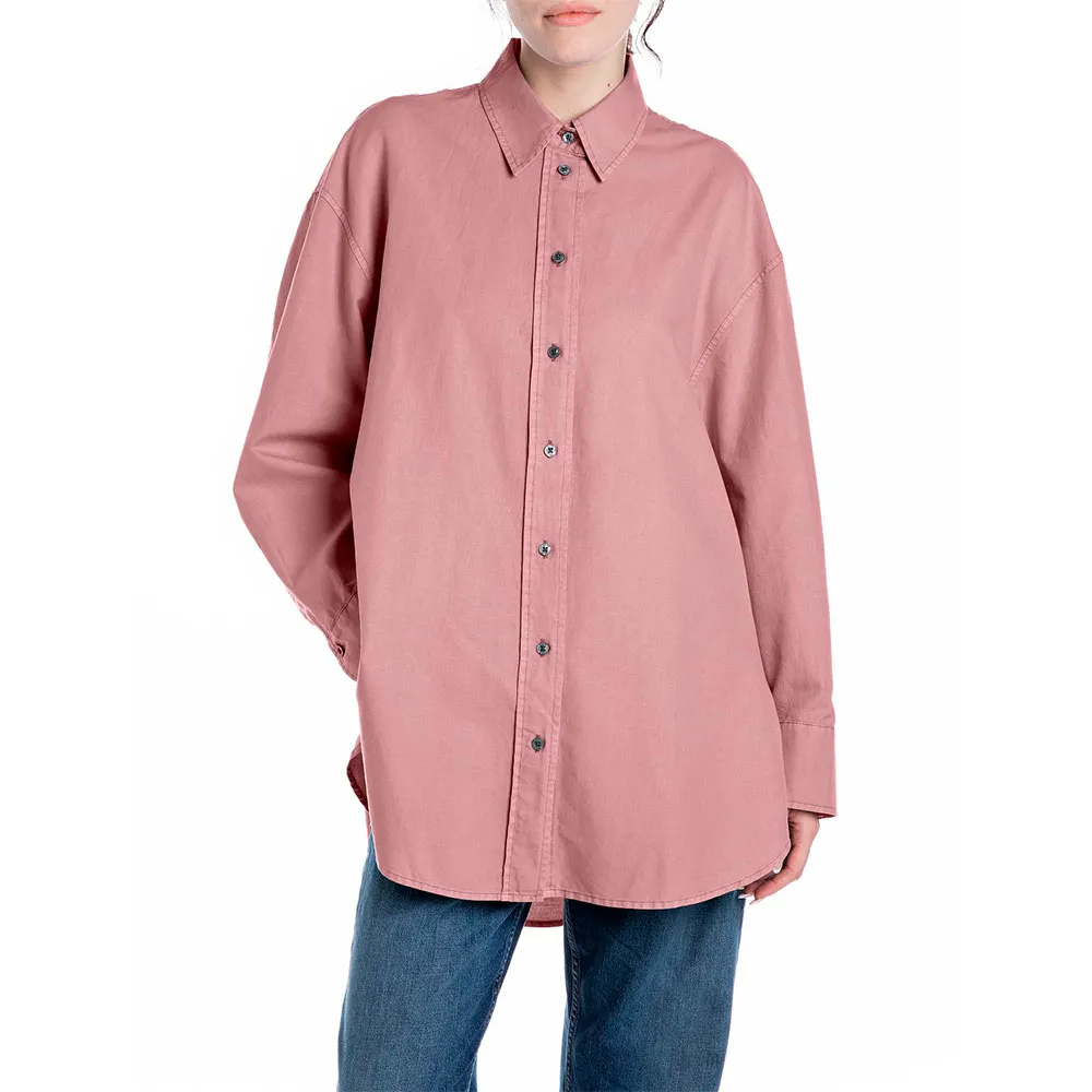 Рубашка с длинным рукавом Replay W2166.000.85176G, розовый
Рубашка с длинным рукавом Replay W2166.000.85176G, розовый