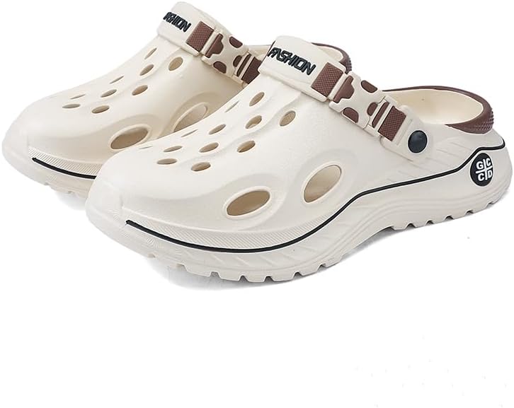 Qiucdzi Мужские и женские сабо Унисекс Садовые туфли Мюли с поддержкой свода стопы Удобные сандалии без шнурков для улицы Домашние тапочки для работы Пляжные повседневные, бежевый
Qiucdzi Мужские и женские сабо Унисекс Садовые туфли Мюли с поддержкой свода стопы Удобные сандалии без шнурков для улицы Домашние тапочки для работы Пляжные повседневные, бежевый