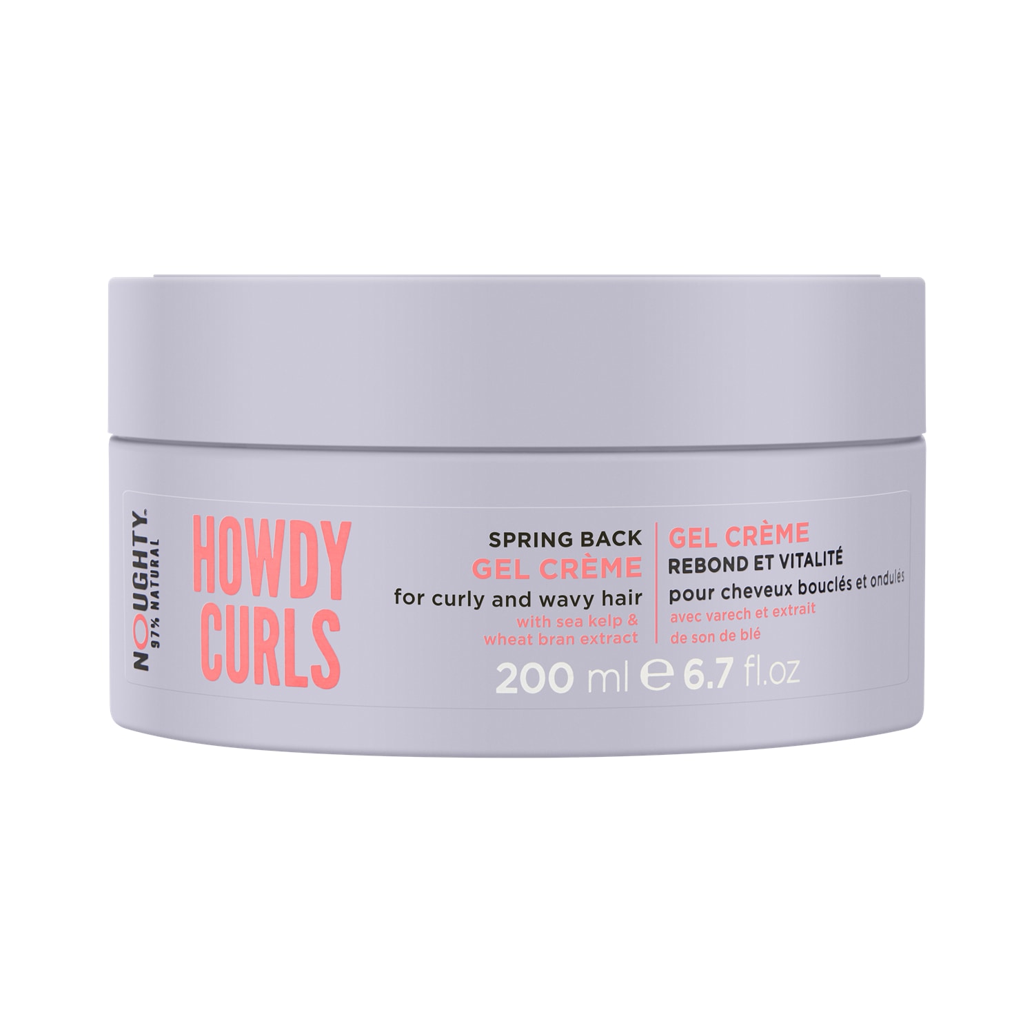 Гель для волос howdy curls spring back gel creme Noughty, объем 200 мл.
Гель для волос howdy curls spring back gel creme Noughty, объем 200 мл.