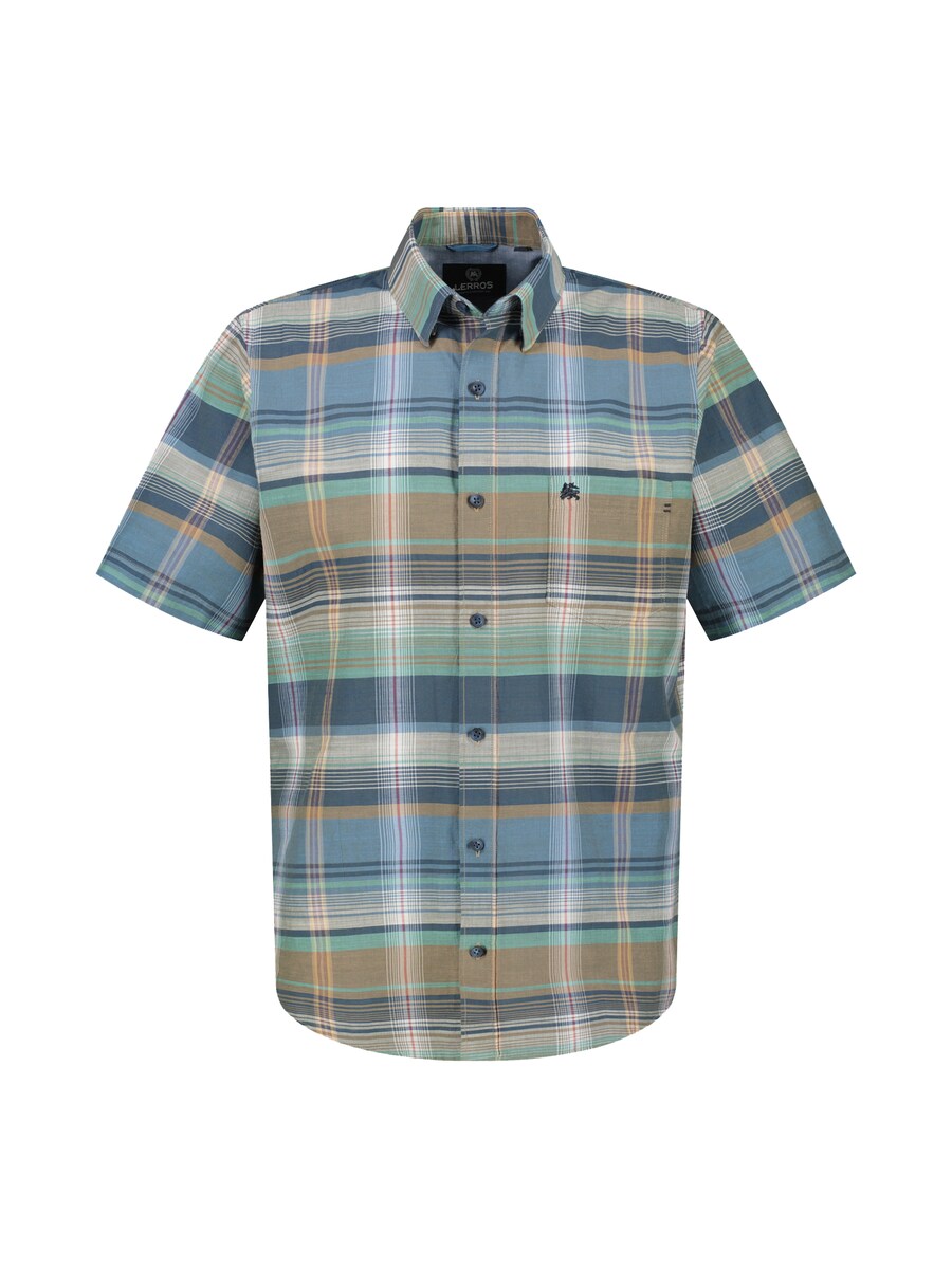 Рубашка на пуговицах классического кроя LERROS, синий
Рубашка на пуговицах классического кроя LERROS, синий