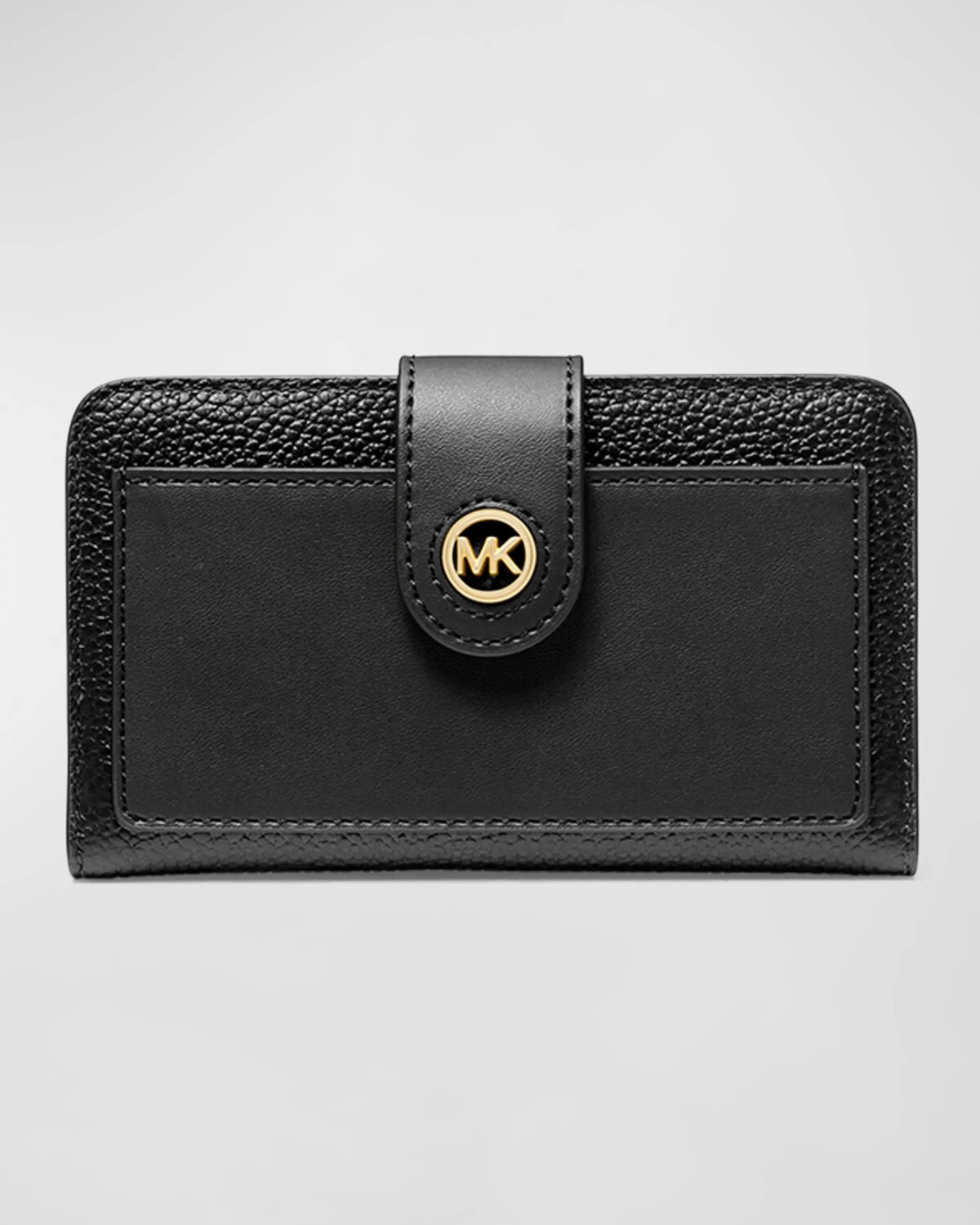 Карманный кошелек двойного сложения MK Charm MICHAEL Michael Kors, цвет Black
Карманный кошелек двойного сложения MK Charm MICHAEL Michael Kors, цвет Black
