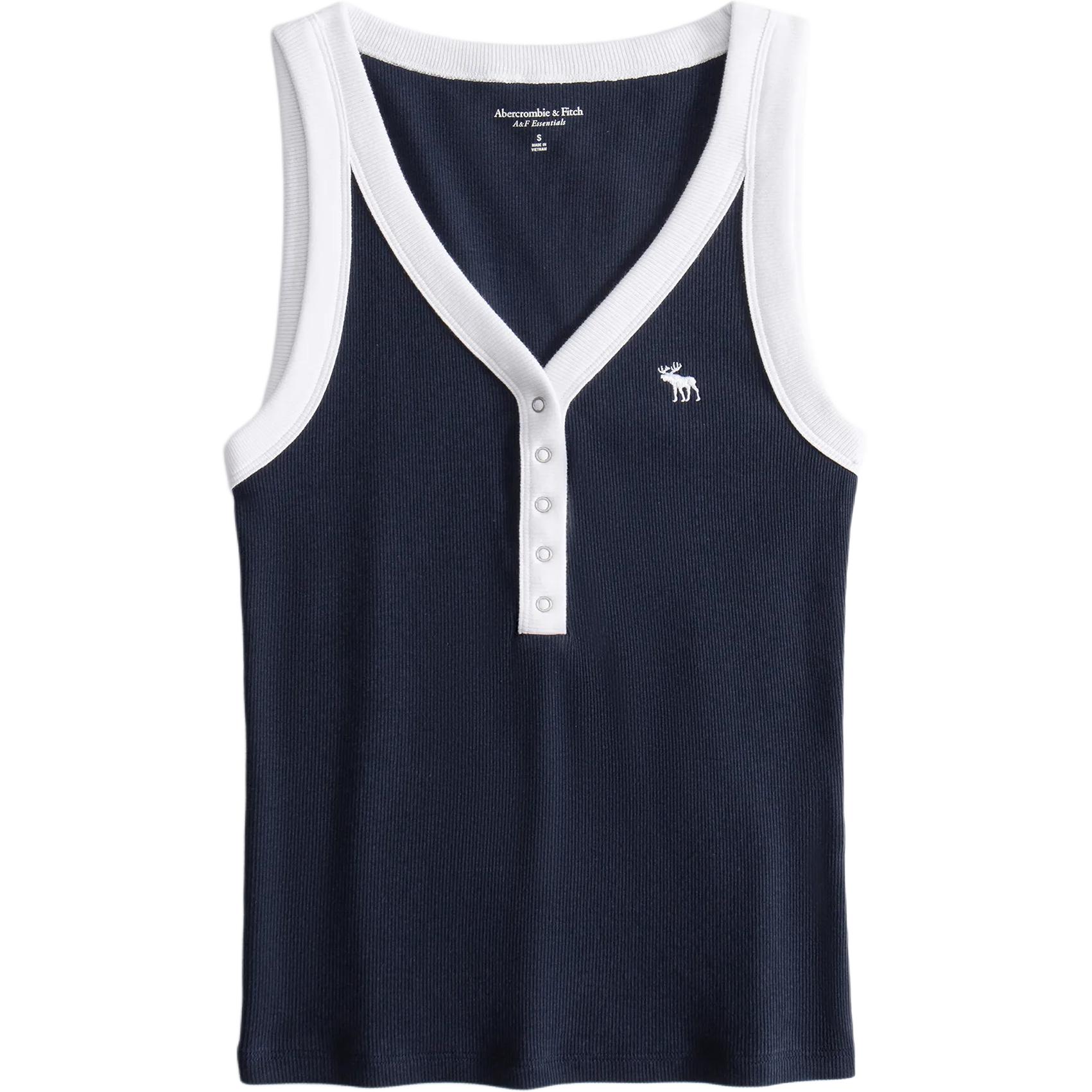 Abercrombie&Fitch Топ-майка Women's Navy Blue
Abercrombie&Fitch Топ-майка Women's Navy Blue