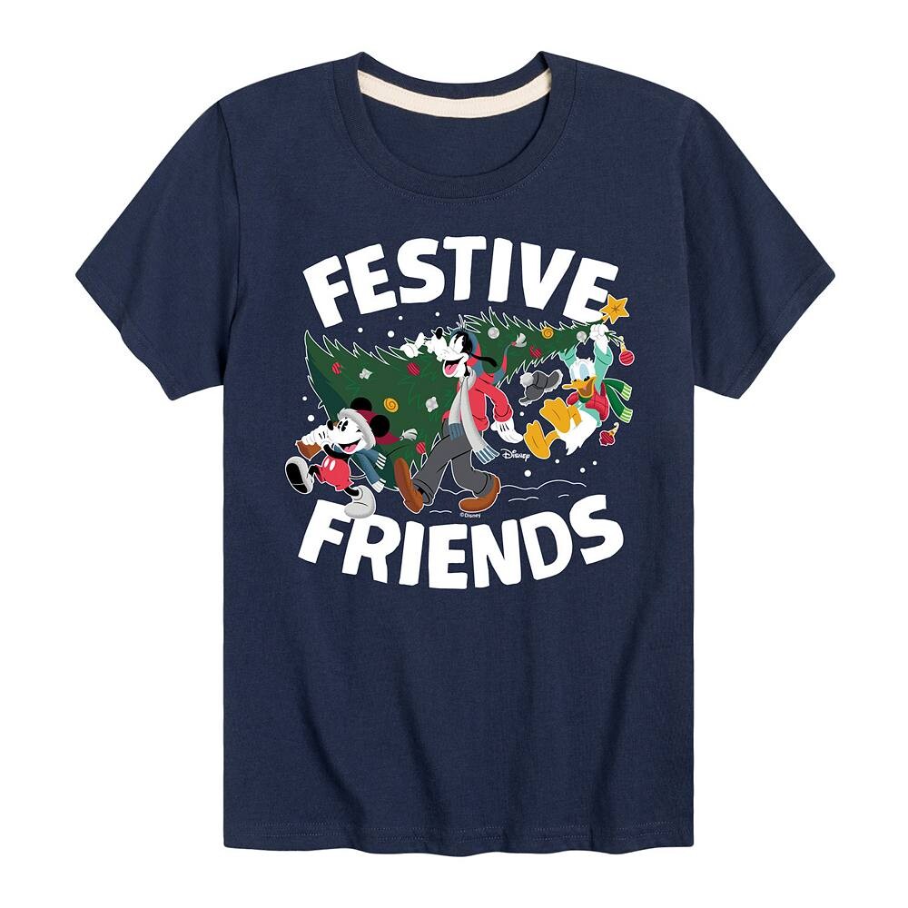 Футболка Disney's «Микки Маус и друзья» с праздничным рисунком «Друзья» для мальчиков 8–20 лет, темно-синий
Футболка Disney's «Микки Маус и друзья» с праздничным рисунком «Друзья» для мальчиков 8–20 лет, темно-синий
