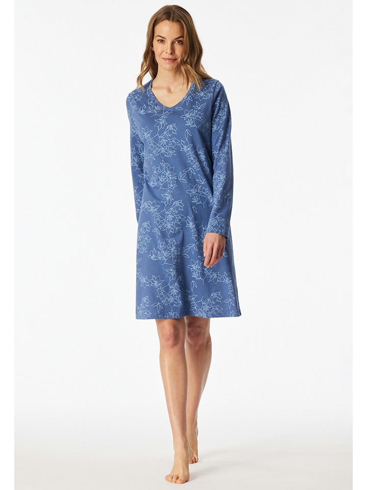 UNCOVER BY SCHIESSER Ночная рубашка синего цвета
UNCOVER BY SCHIESSER Ночная рубашка синего цвета