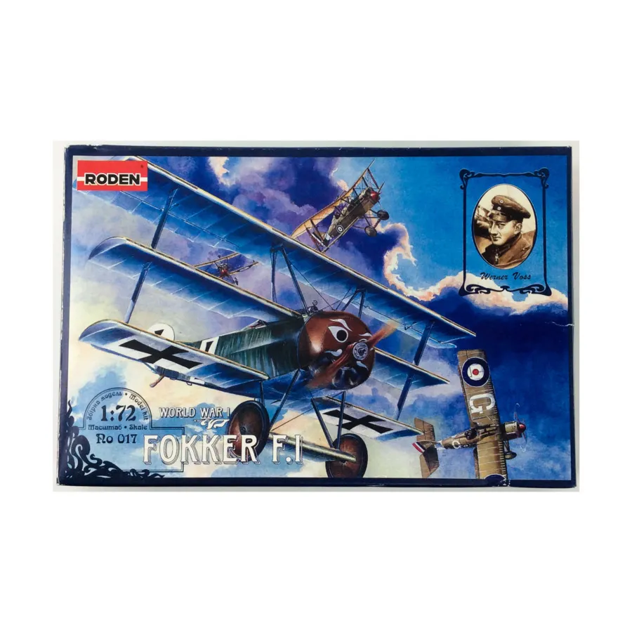 Фоккер Ф.1, Historical Models (1:72) (Roden Miniatures)
Фоккер Ф.1, Historical Models (1:72) (Roden Miniatures)