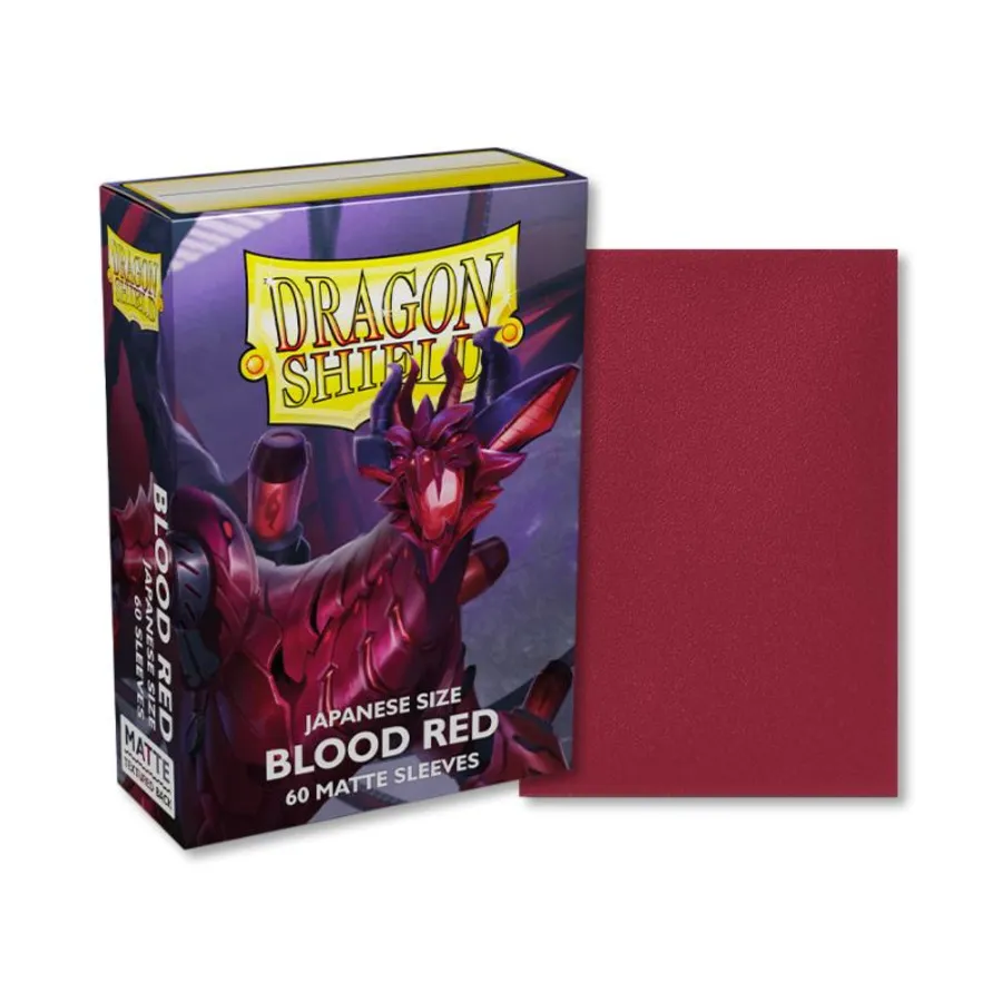 Японские рукава — матовый кроваво-красный (60), Dragon Shield - Card Sleeves - Japanese
Японские рукава — матовый кроваво-красный (60), Dragon Shield - Card Sleeves - Japanese